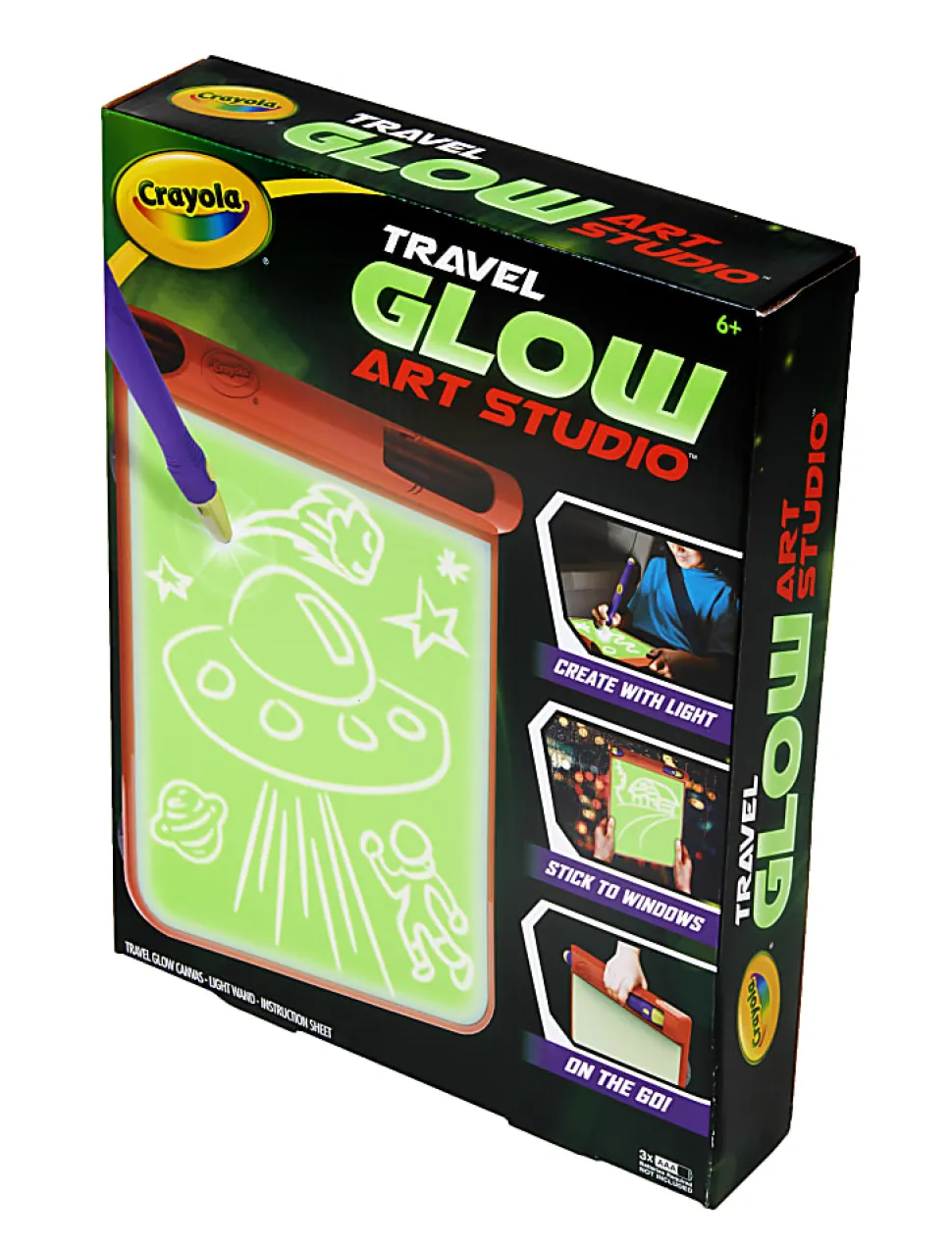 Crayola® Travel Glow Art Studio