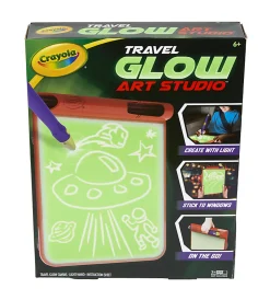 Crayola® Travel Glow Art Studio