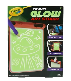 Crayola® Travel Glow Art Studio