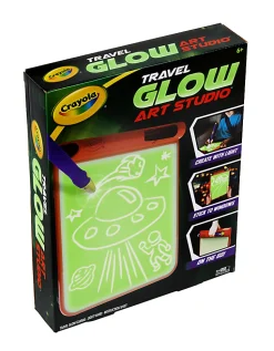 Crayola® Travel Glow Art Studio