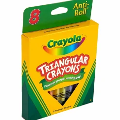 Crayola® Triangular Crayons, Box Of 8