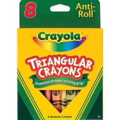 Crayola® Triangular Crayons, Box Of 8