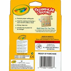 Crayola® Triangular Crayons, Box Of 8