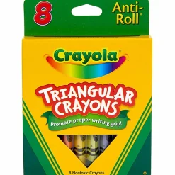 Crayola® Triangular Crayons, Box Of 8