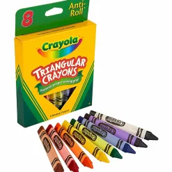 Crayola® Triangular Crayons, Box Of 8