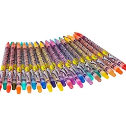 Crayola® Twistables® Color Pencils, Assorted Colors, Cylindrical Pouch, Set Of 30