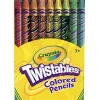 Crayola® Twistables® Color Pencils, Assorted Colors, Set Of 18