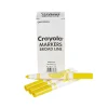 Crayola® Washable Broad Line Markers, Yellow, Pack Of 12 Markers