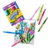 Crayola Washable CLICKS Retractable Markers, Conical Point, Bold/Bright Colors, Pack Of 10 Markers