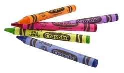 Crayola® Washable Crayons, Assorted Colors, Pack Of 24 Crayons