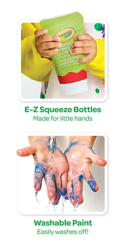 Crayola® Washable Fingerpaint Kit, Kit Of 14 Pieces