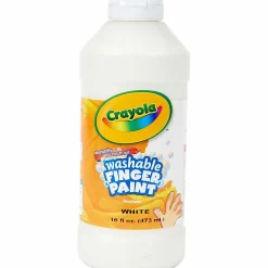 Crayola® Washable Finger Paint, 16 Oz., White