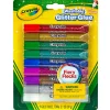 Crayola® Washable Glitter Glue Sticks, 0.35 Oz, Pack Of 9
