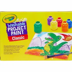 Crayola® Washable Paint, 2 Oz, Pack Of 6