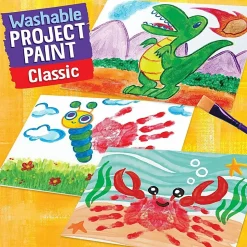 Crayola® Washable Paint, 2 Oz, Pack Of 6
