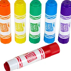 Crayola® Washable Paint Sticks, Assorted Colors, Pack Of 6 Sticks