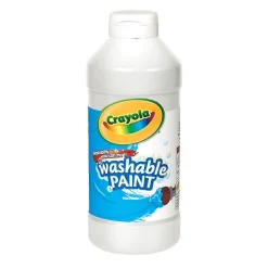 Crayola® Washable Paint, White, 16 Oz