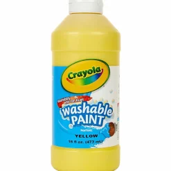 Crayola® Washable Paint, Yellow, 16 Oz
