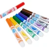 Crayola Washable Toddler Markers (8ct), Crush Resistant Markers, Toddler Art Supplies for Preschool, Gift for Toddlers, Ages 2+