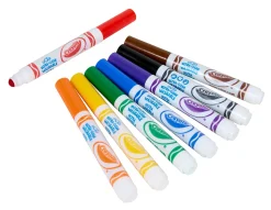 Crayola Washable Toddler Markers (8ct), Crush Resistant Markers, Toddler Art Supplies for Preschool, Gift for Toddlers, Ages 2+