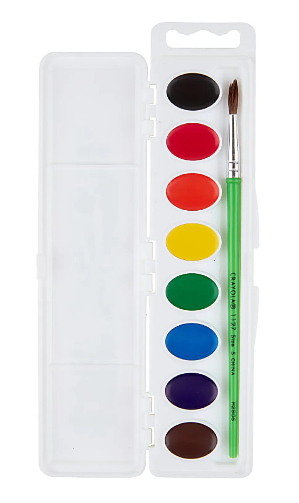 Crayola® Washable Watercolor Set With Brush, Assorted Colors