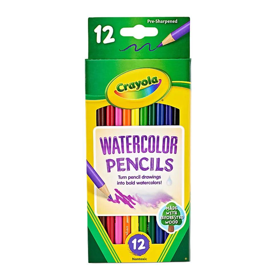 Crayola® Watercolor Pencils, Set Of 12 Colors