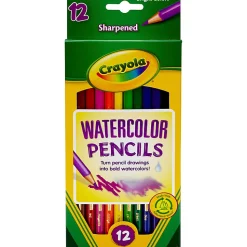 Crayola® Watercolor Pencils, Set Of 12 Colors