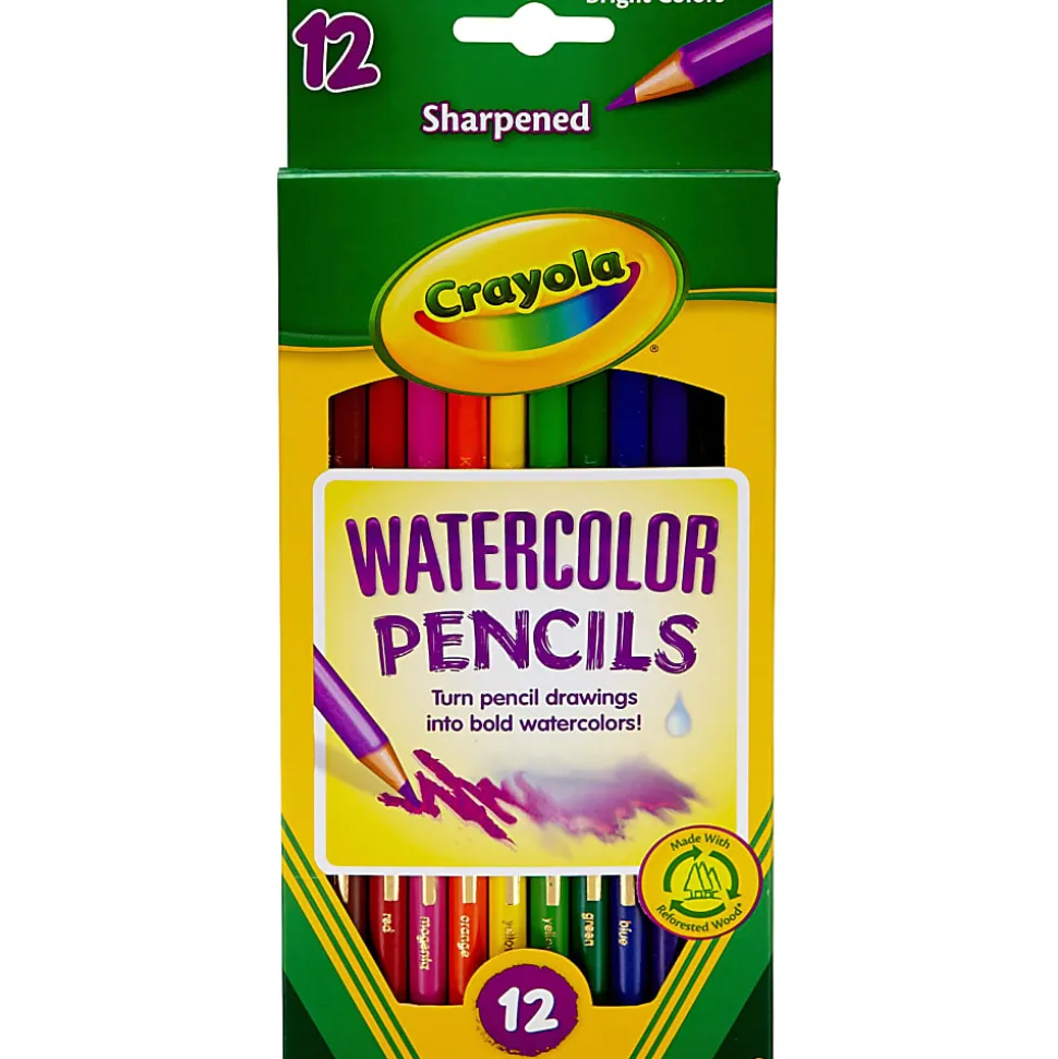 Crayola® Watercolor Pencils, Set Of 12 Colors