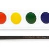 Crayola® Watercolor Set With Brush, Oval Pan, Set Of 8 Colors