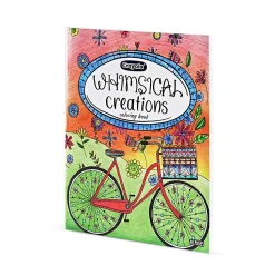 Crayola Whimsical Creations Coloring Book for Adults 40 Pages