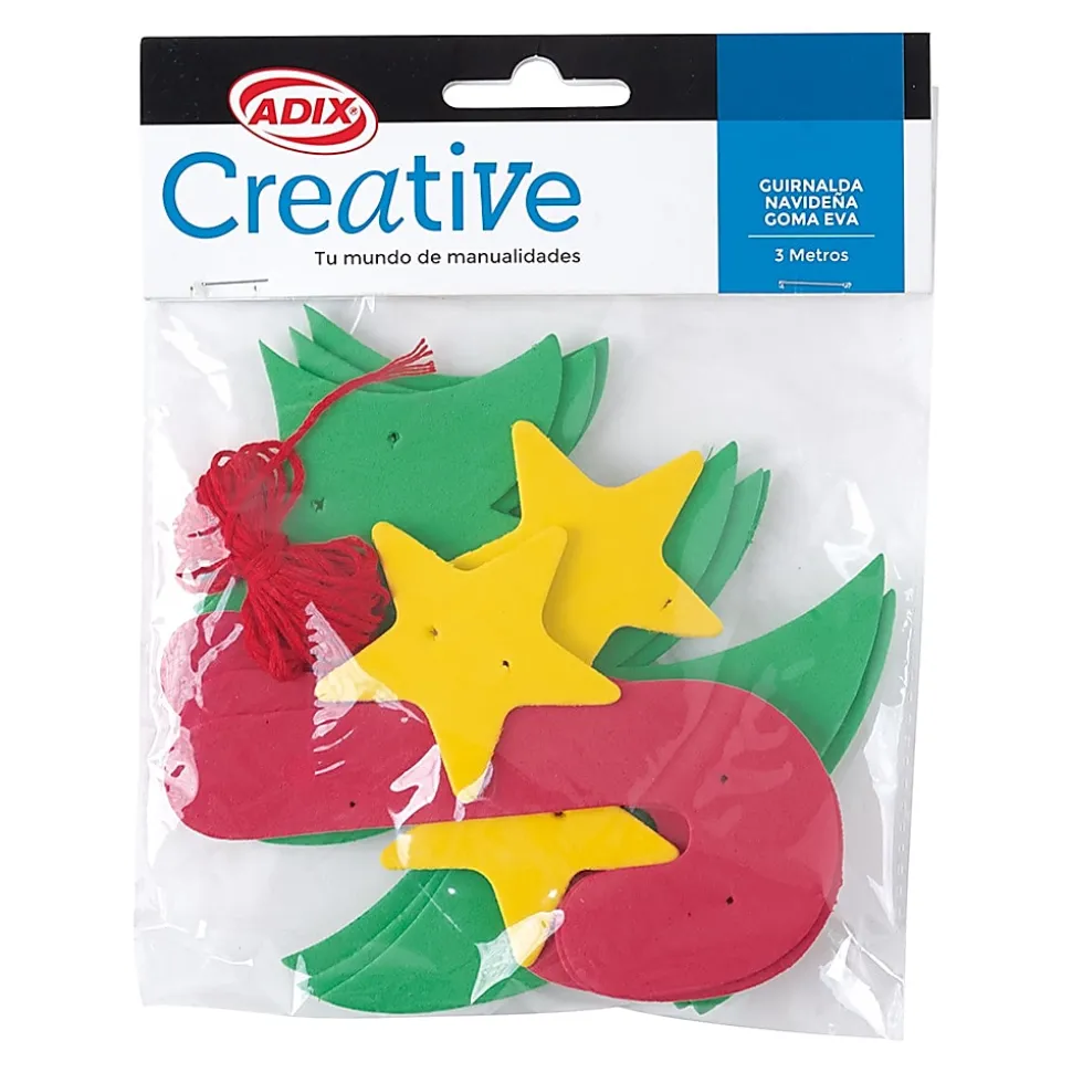 Creative Christmas Crafts, EVA Foam Garland Kit