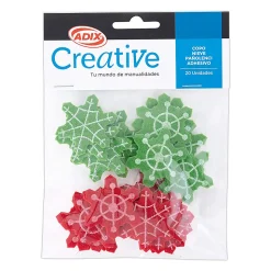 Creative Christmas Crafts, Felt Snowflakes, Pack Of 20 Snowflakes
