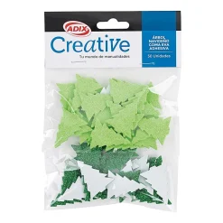 Creative Christmas Crafts, Foam Christmas Tree Cutouts