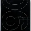 Creative Start® Self-Adhesive Numbers and Symbols, 6", Helvetica, Black, Pack of 41