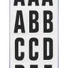 Creative Start® Self-Adhesive Letters, Numbers and Symbols, 2", Block, Black, Pack of 99