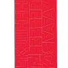 Creative Start® Self-Adhesive Letters, Numbers and Symbols, 1", Helvetica, Red, Pack of 256