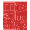 Creative Start® Self-Adhesive Letters, Numbers and Symbols, 2", Helvetica, Red, Pack of 133