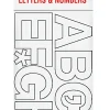 Creative Start® Self-Adhesive Letters, Numbers and Symbols, 2", Helvetica, White, Pack of 133