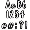 Creative Teaching Press® Designer Letters, 4", Bold And Bright Classroom Café, 212 Pieces Per Pack, Set Of 3 Packs