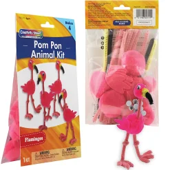 Creativity Street Foam Animal Craft Kits, Pack Of 4 Kits