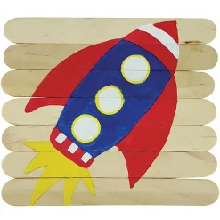 Creativity Street Jumbo Craft Sticks, 6