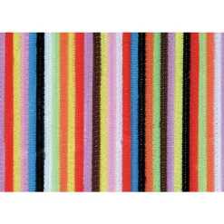 Creativity Street Stem Variety Pack, 12" x 6 mm, Assorted Colors, 150 Pieces Per Pack, Set Of 3 Packs