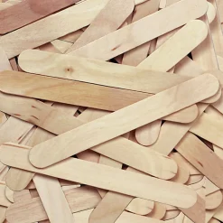 Creativity Street Wood Crafts Jumbo Craft Sticks, 6