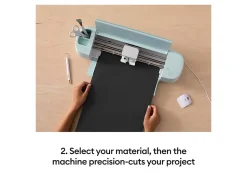 Cricut Explore 3, 7"H x 22-3/16"W x 5-15/16"D, Seafoam