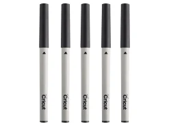 Cricut Multi Pen Set, Medium Point, Black, Set Of 5 Pens