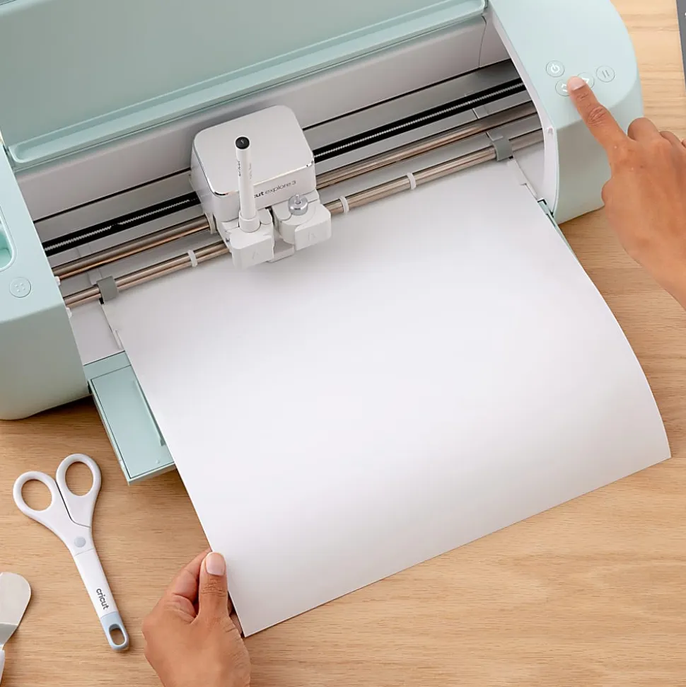 Cricut Smart Label Permanent Writable Vinyl, 13” x 3’, White