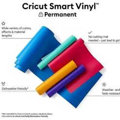 Cricut® Smart Permanent  Vinyl, 13" x 36", Blue