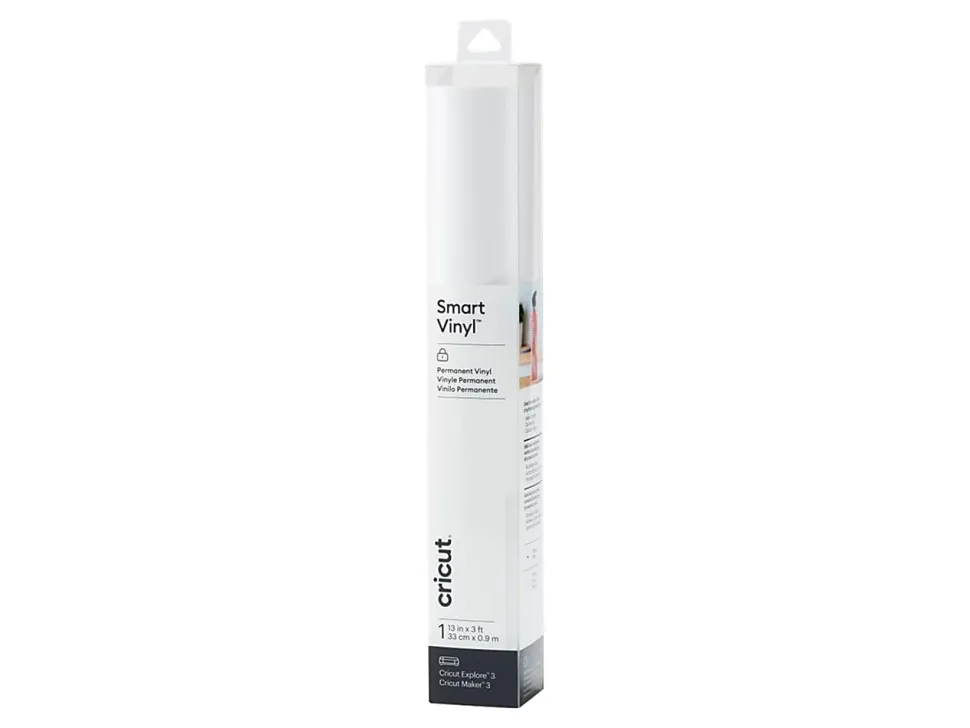 Cricut® Smart Permanent Vinyl, 13" x 48", White