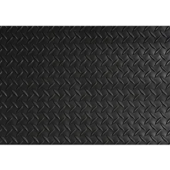 Crown Industrial Deck Plate Antifatigue Mat, 24" x 36", Black