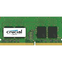 Crucial 8GB DDR4 SDRAM Memory Module - 8 GB - DDR4-2400/PC4-19200 DDR4 SDRAM - 2400 MHz - CL17 - 1.20 V - Unbuffered - 260-pin - SoDIMM
